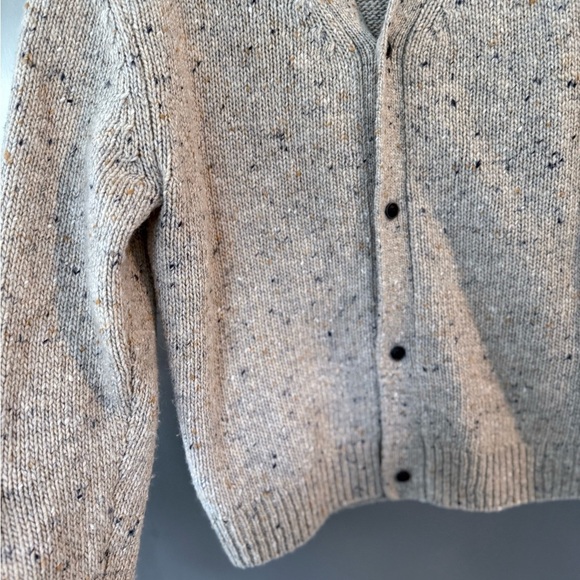 Zara Gray Chunky Knit Sweater - Picture 2 of 4